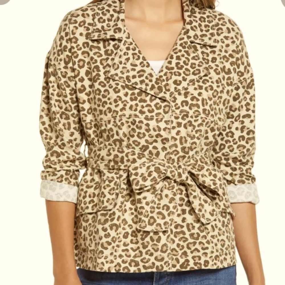 Caslon (Nordstrom) NWT Belted Jacket Size XL